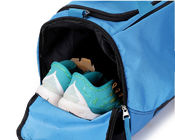 Mens Travel Duffel Bag, OEM Nylon Ripstop Blue Sports Bags Ringan