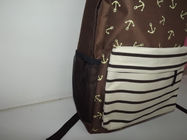 Tas ransel poliester atau kanvas tas busa yang empuk-empuk untuk bahu