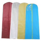 Custom PEVA Fabric Suit Garment Bag Untuk Penyimpanan, Mens Suit Covers