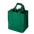 Tahan Lama Non Woven Shopping Bag Botol Anggur Totes Sertifikasi ISO9001