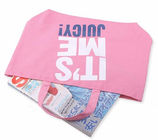 Tas Canote Tote Pink Printed Ladies Cotton Handbags untuk Ladies Supermarket