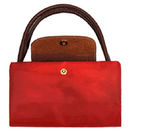 Fashion Lipat Ladies Tote Bags Red Polyester Handbags Promotional