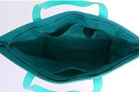 Kantong Tote Printable Custom Reusable Polyester Handbag untuk Womens