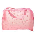 Matt Imprinted PVC Transparan Makeup Bag Eco Friendly Cosmetic Tote Bag