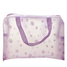 Matt Imprinted PVC Transparan Makeup Bag Eco Friendly Cosmetic Tote Bag