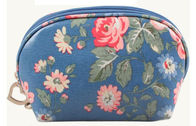 Custom Cosmetic Bag Kulit PVC, SGS Stylish Makeup Bag Untuk Girls
