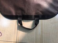 Handle Suit Garment Bag Travel Berwarna Non Woven Dicetak Dengan Klip 115 * 60 cm Ukuran