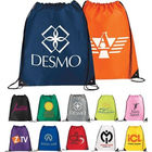 Backpack Olahraga Promosi Polyester Drawstring, Travel Travel Backpack