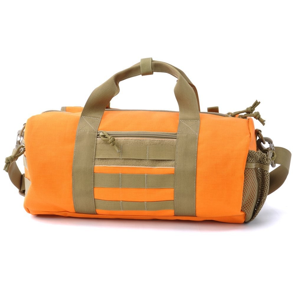 Tas Pria Besar Tas Duffel Orange Duffel Bags With An Inner Pouch