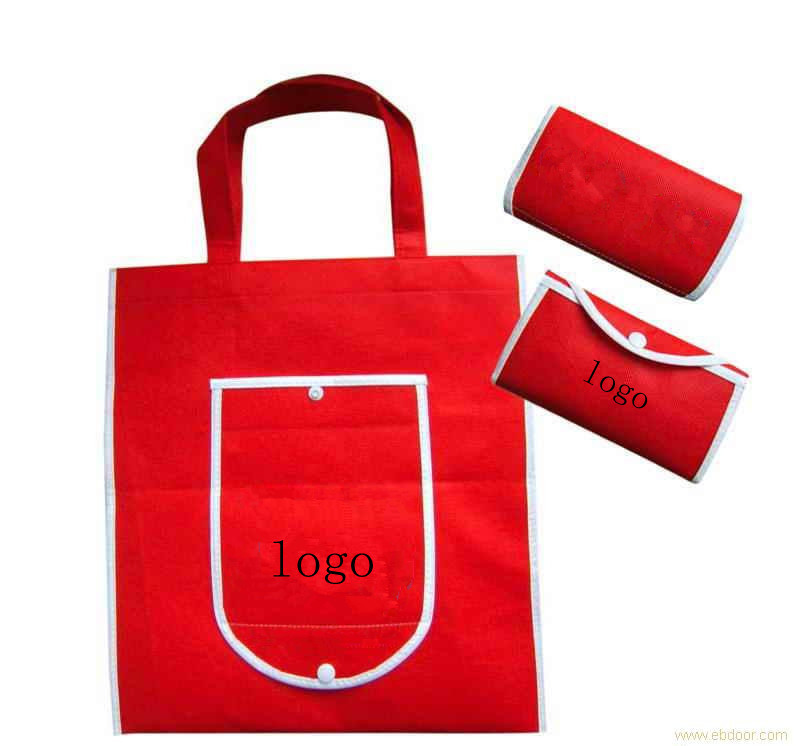 OEM ODM Red Lipat Shopping Bag / Non Woven Gift Bags Personalized